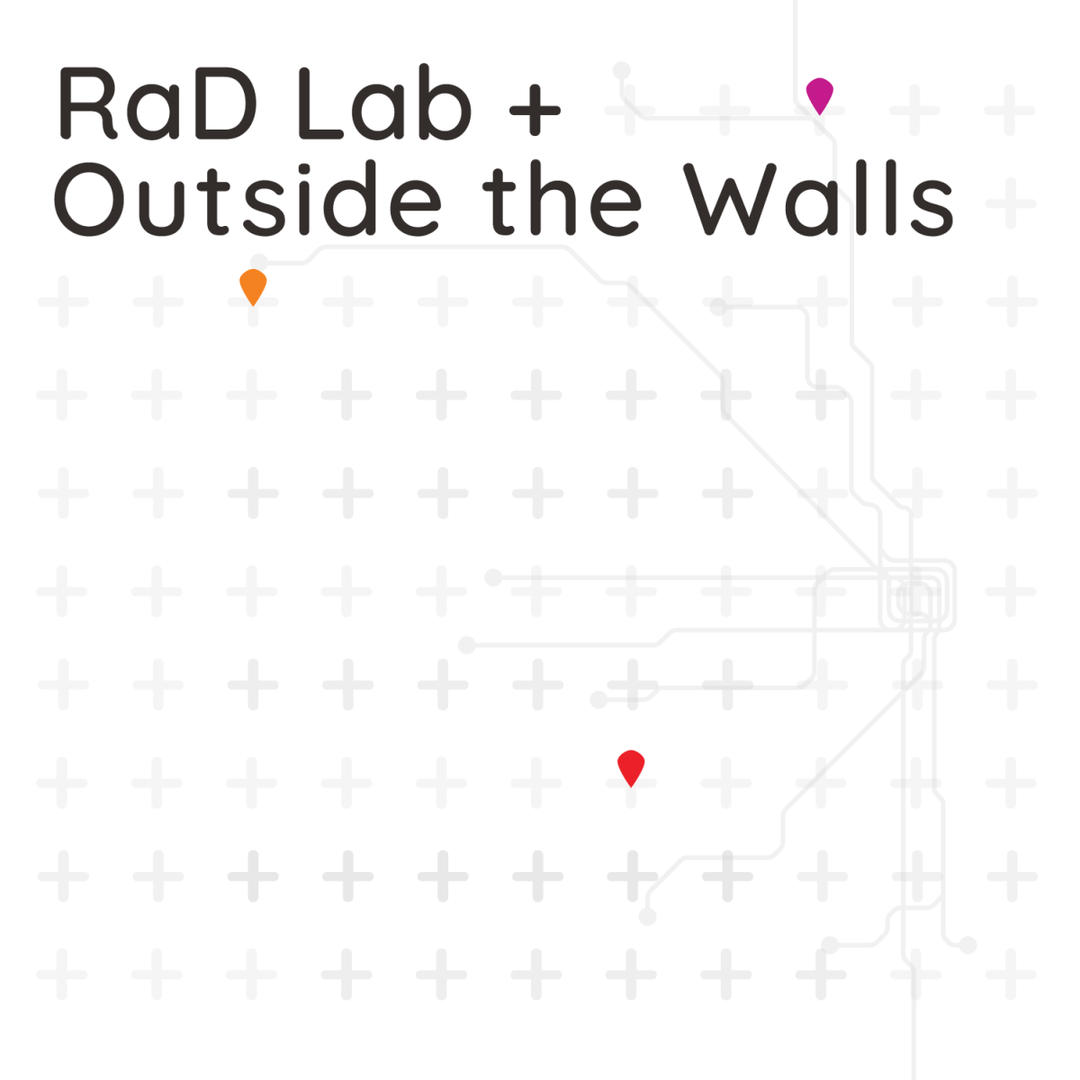 RaD Lab + Outside the Walls logo